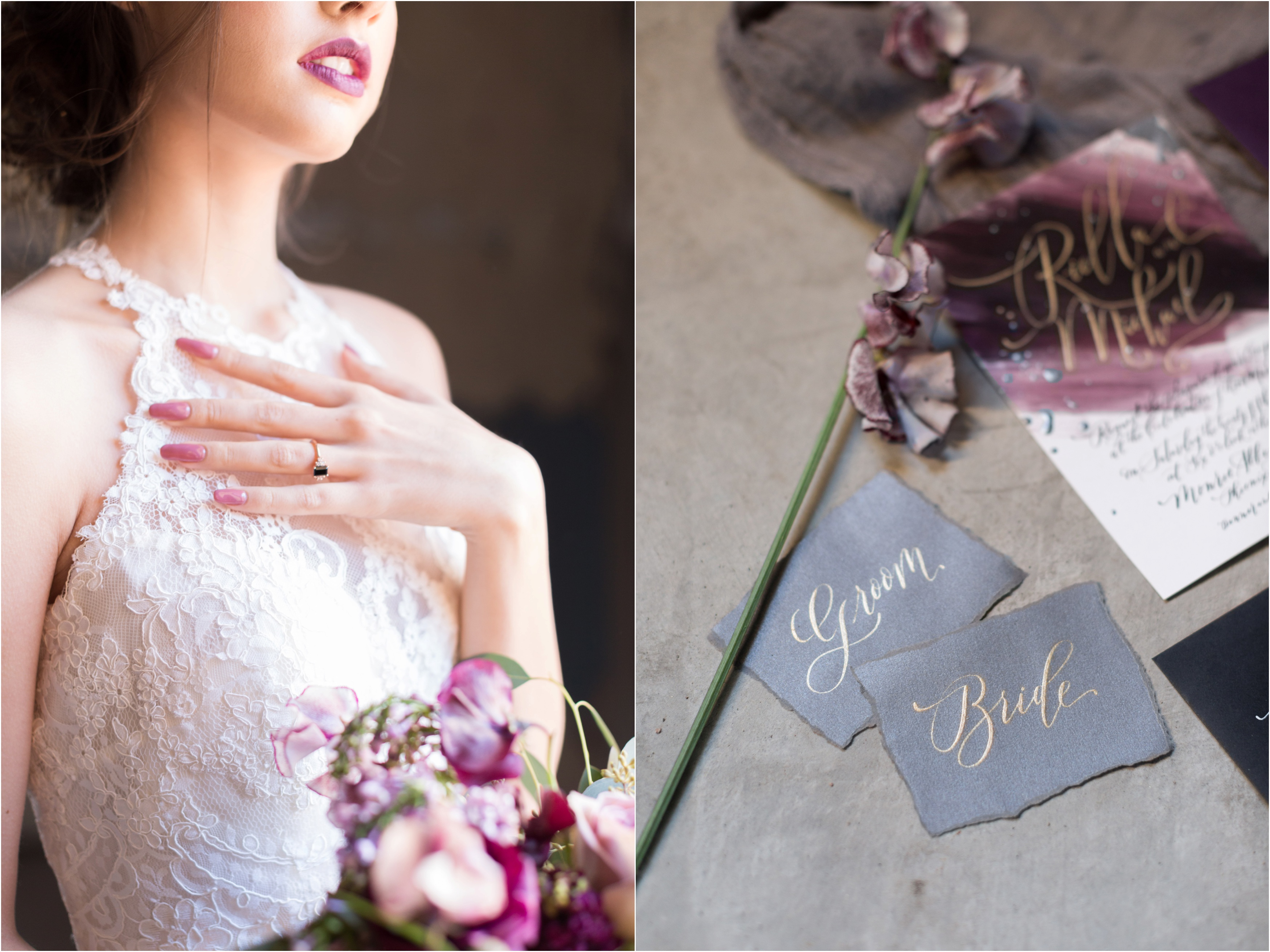 Close up details captured by Riane Roberts Photography 