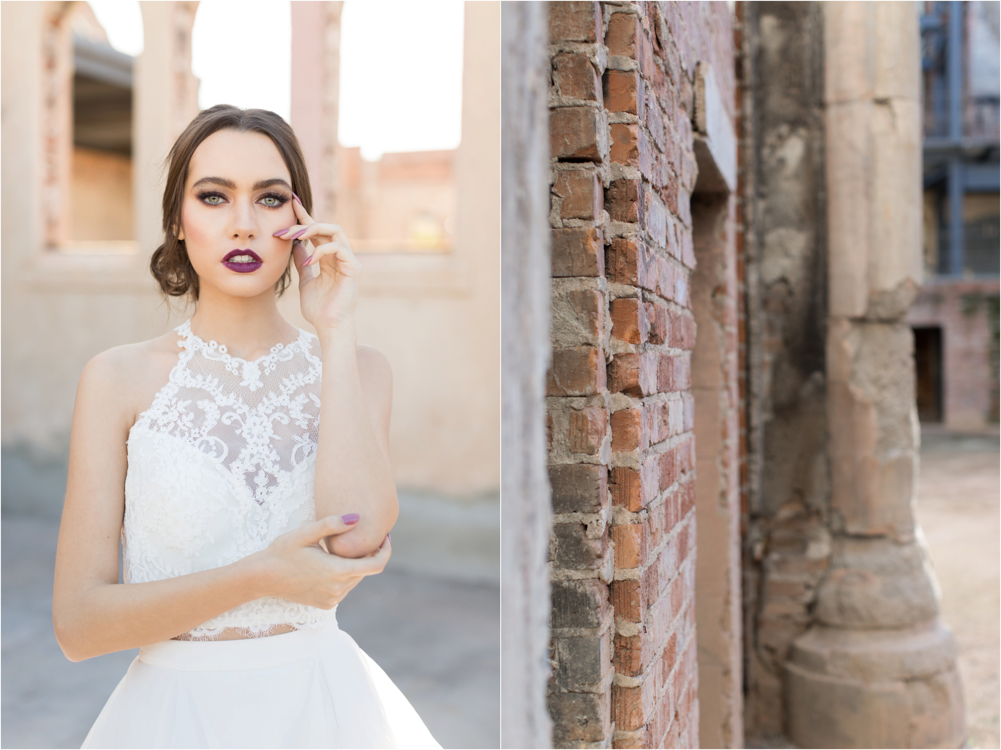 Bride portrait by Riane Roberts Photography 