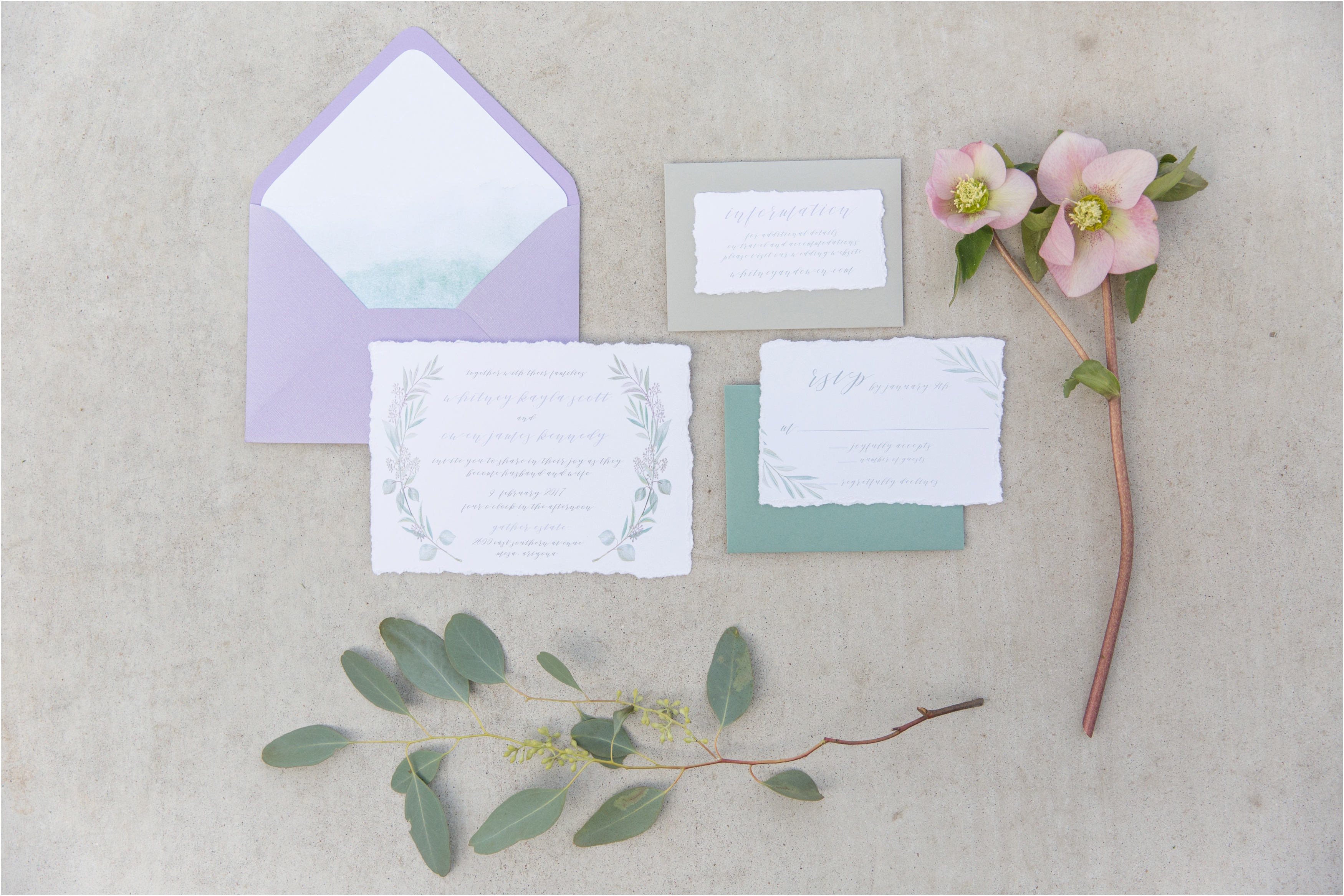 Wedding stationery pictures - Riane Roberts