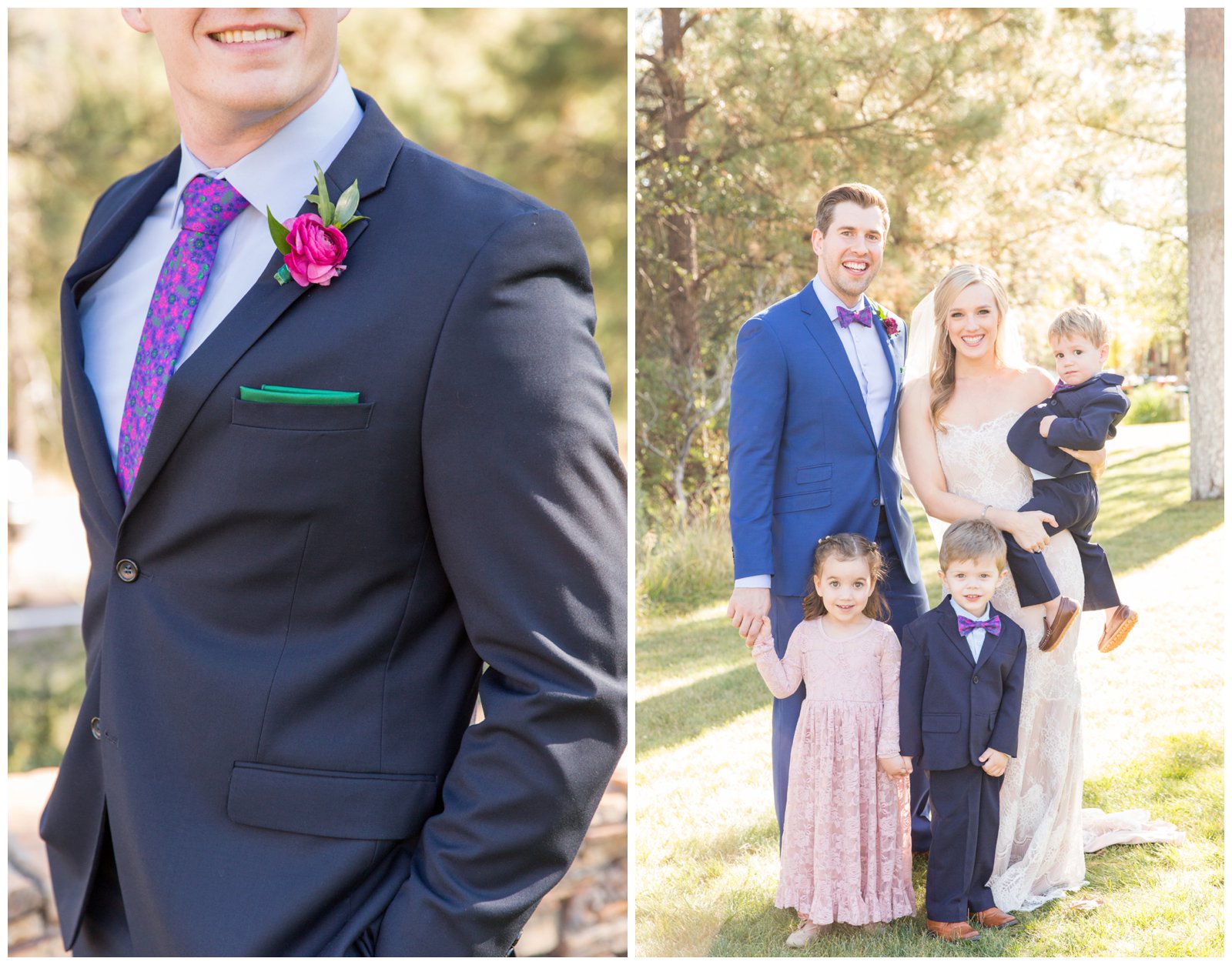 Wedding family photography