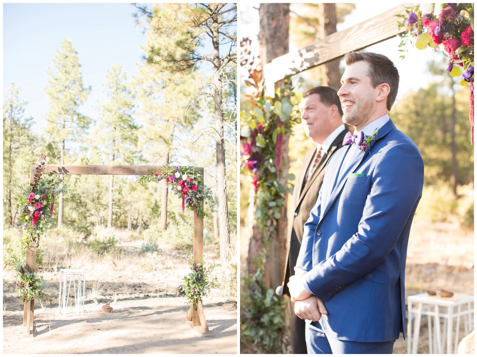 Wedding Ceremony at Strawberry Payson Arizona 