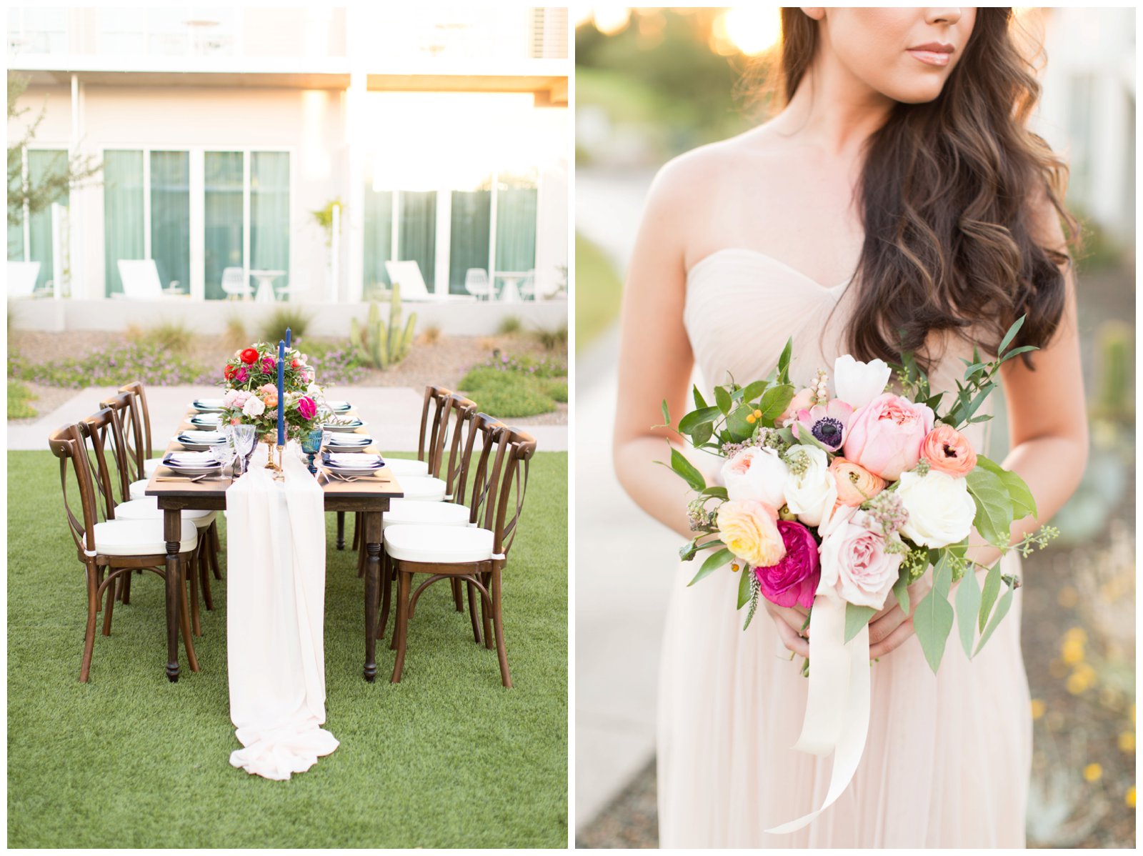 Floral themed wedding in Arizona, wedding photographer