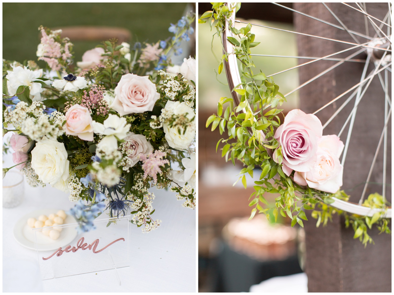 Floral themed wedding at Stone House Winery Temecula