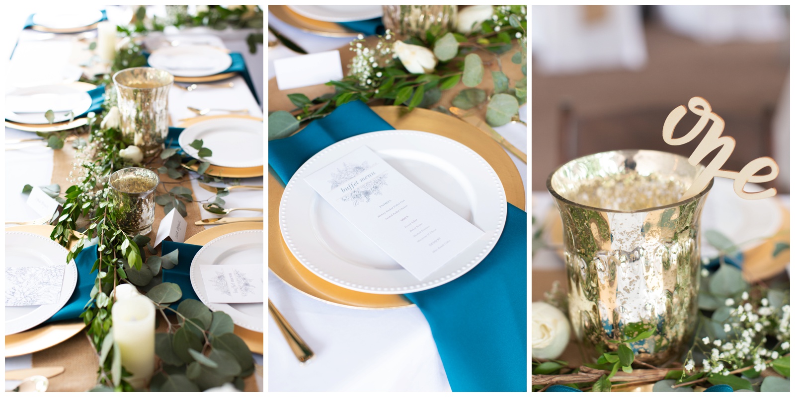 greenery table top decorations photos by riane roberts
