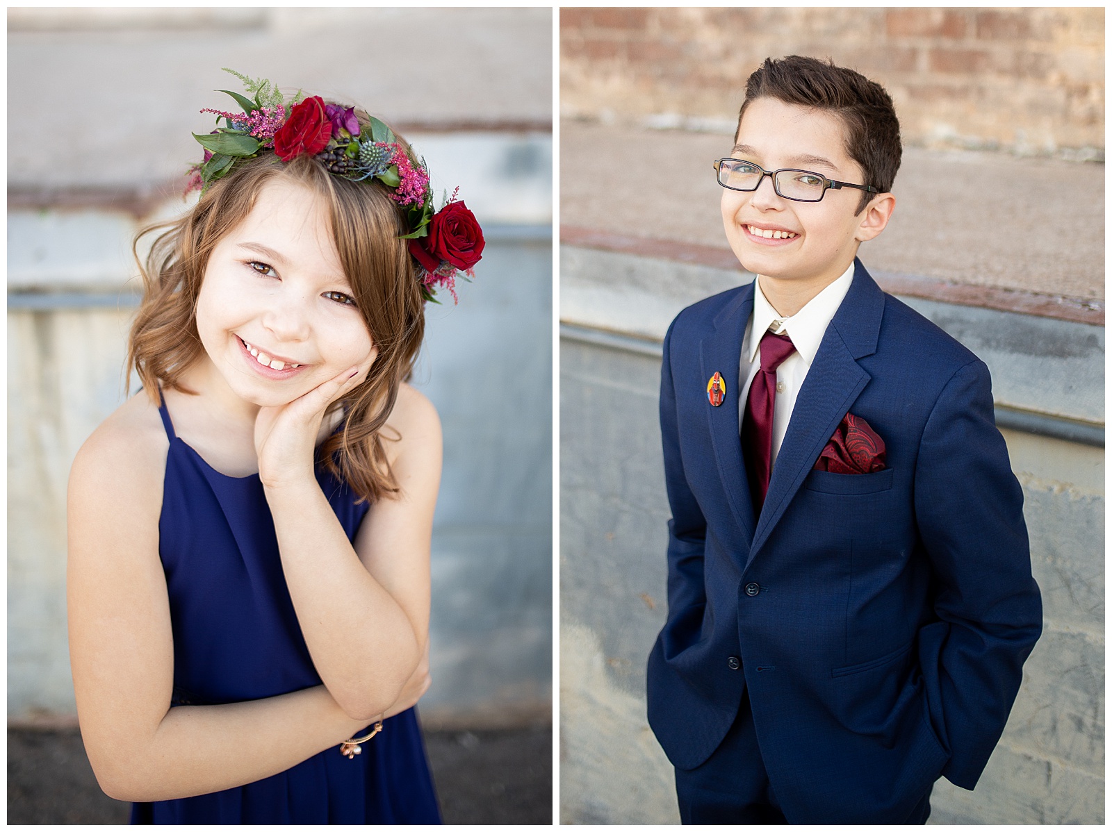 Children photography at wedding downtown phoenix 